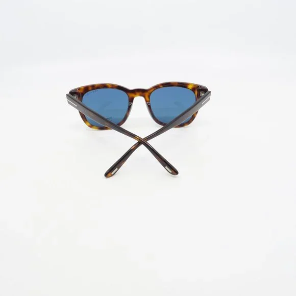 TF676 54N Tom Ford New Havana/ Blue Men's EUGENIO Sunglasses 52mm with box - Picture 6 of 6